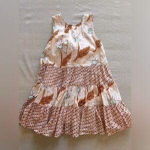 Girls Pink Chicken dress in size 5Y